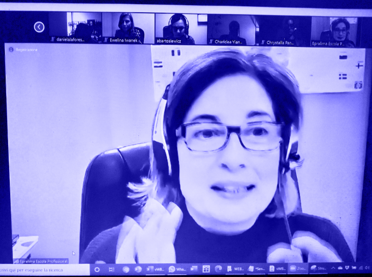 Reunião online "Quebra-gelo" com os parceiros do projeto