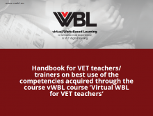 Handbook for VET teachers/trainers